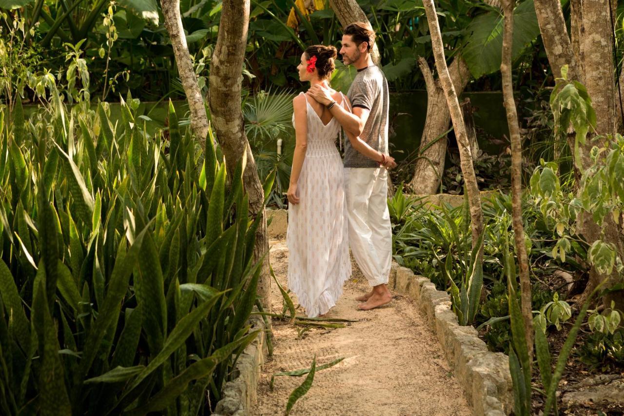 La Posada Del Agua Y Fuego Chemuyil Ngoại thất bức ảnh